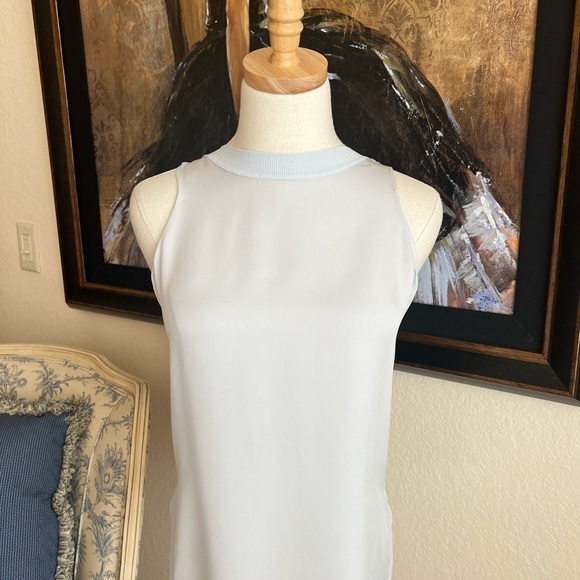 Vince Tops - Vince Baby Blue Silk Top Size XS